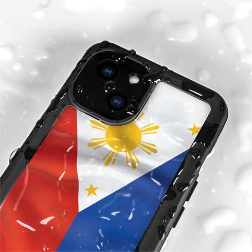 Philippines Flag iPhone 15 Waterproof Case